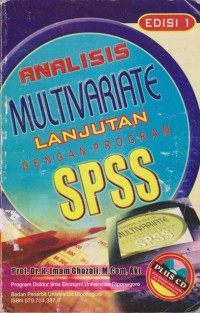 Analisis Multivariate Lanjutan dgn Program SPSS