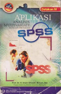 Aplikasi Analisis Multivariate dgn Program SPSS