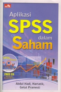 Aplikasi SPSS dalam Saham