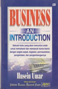 Business an Introduction