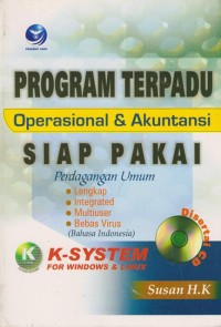 program terpadu OPERASIONAL & AKUNTANSI siap pakai