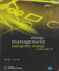 Manajemen Strategis, Konsep Buku 1