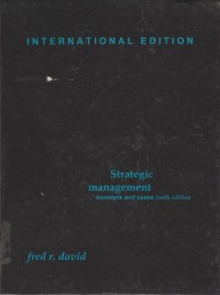 strategic management (concepts and cases)