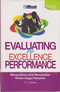 Evaluating for Excellence Performance