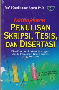 manajemen penulisan skripsi,tesis dan disertasi