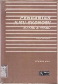 pengantar ilmu ekonomi makro & mikro