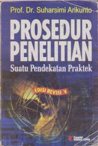 prosedur penelitian suatu pendekatan praktek